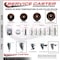 Service Caster 5 Inch High Temp Glass Filled Nylon 34 Inch Stem Caster with Total Lock Brake SCC SCC-TSTTL20S514-GFNSHT-34212 - alternate 3